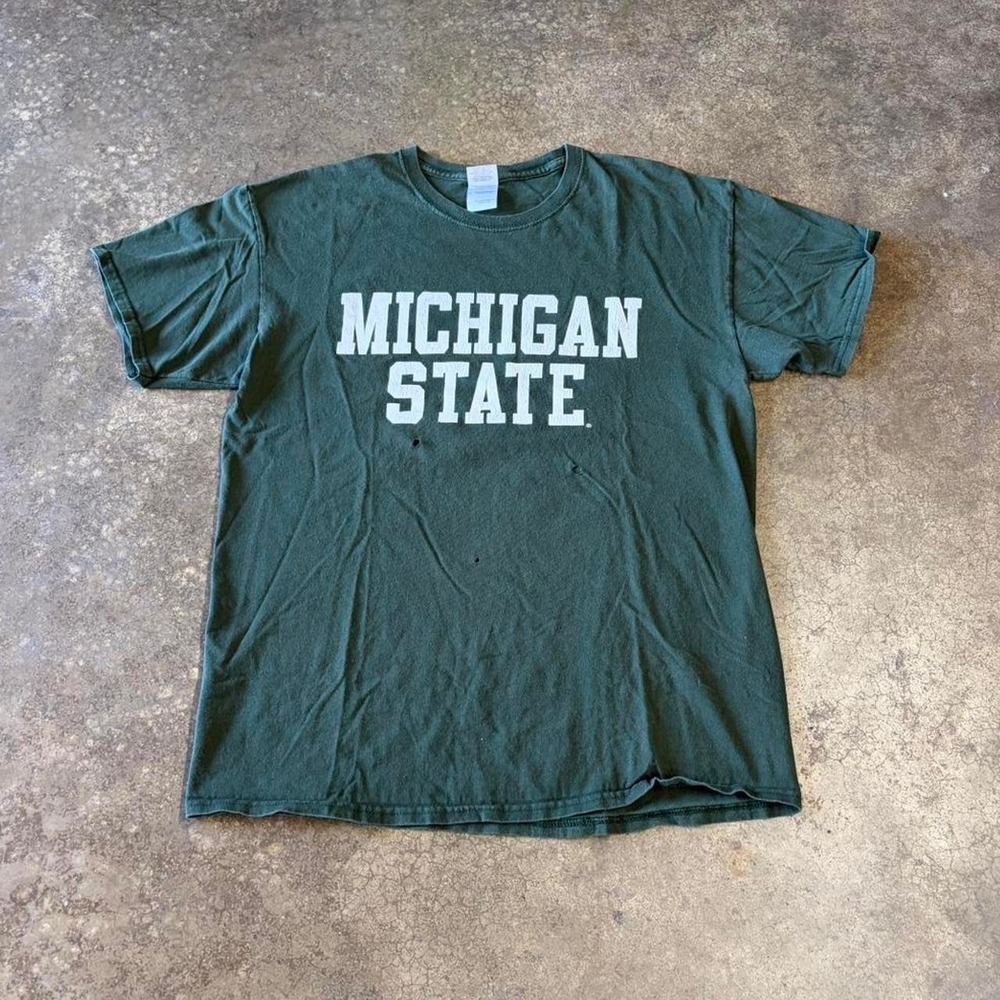 2000s michigan‎ state thrashed tee